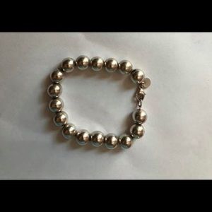 Tiffany & Co. Ball Bracelet, Sterling Silver 7.5”